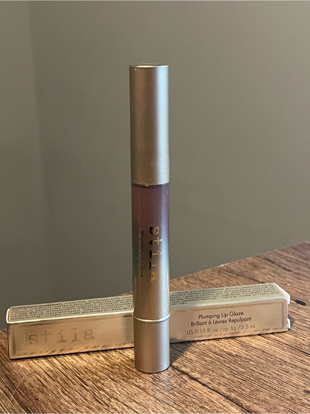 Stila Plumping Lip Glaze — Maple